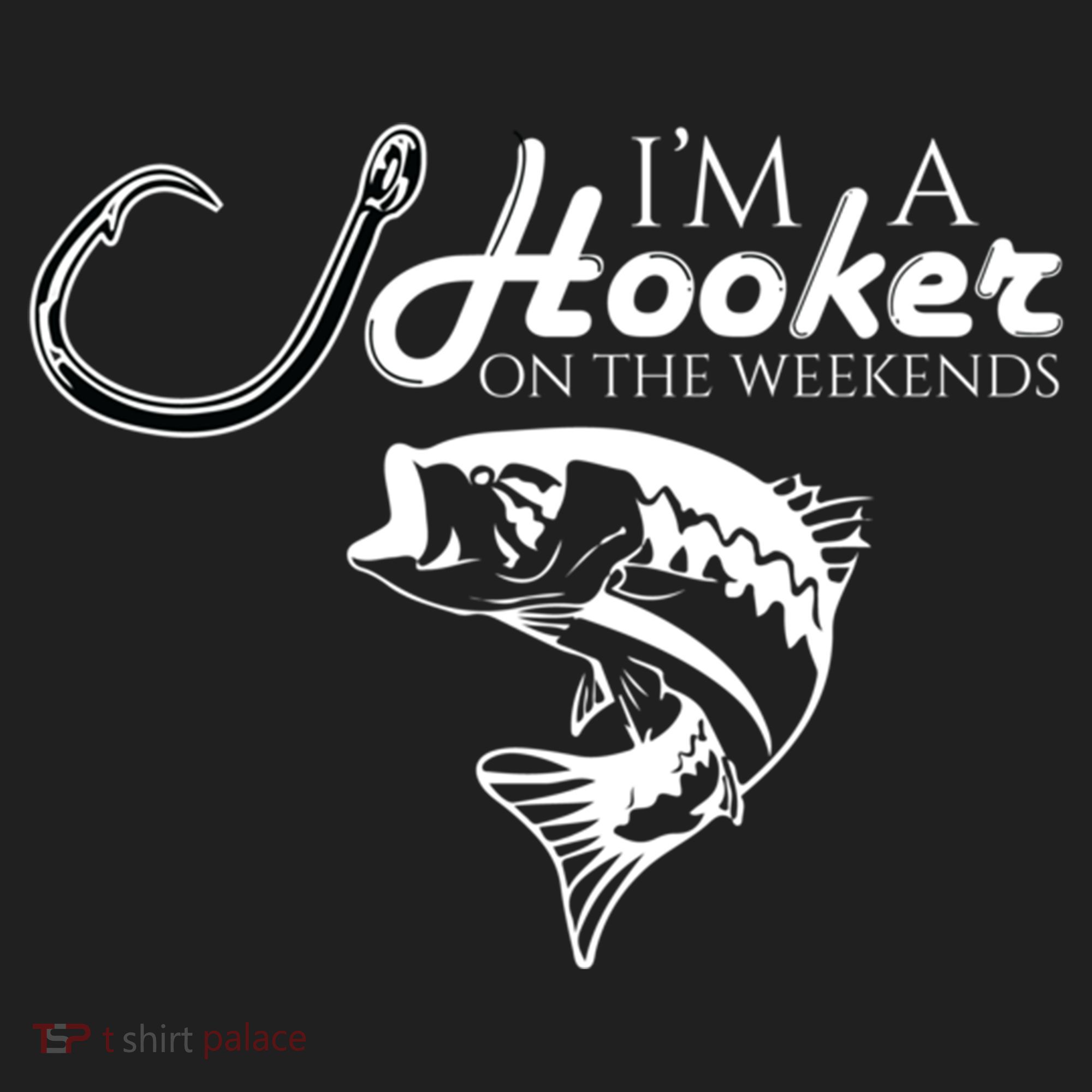 I'm A Hooker On The Weekends Fishing Gift Beanie