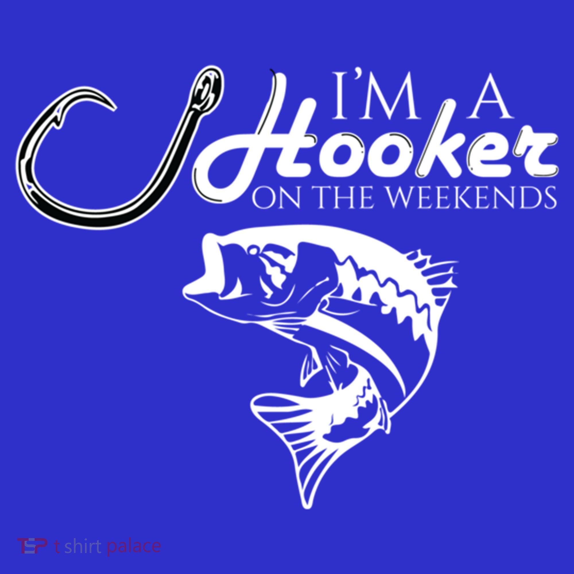 I'm A Hooker On The Weekends Fishing Gift Women's Tank Top