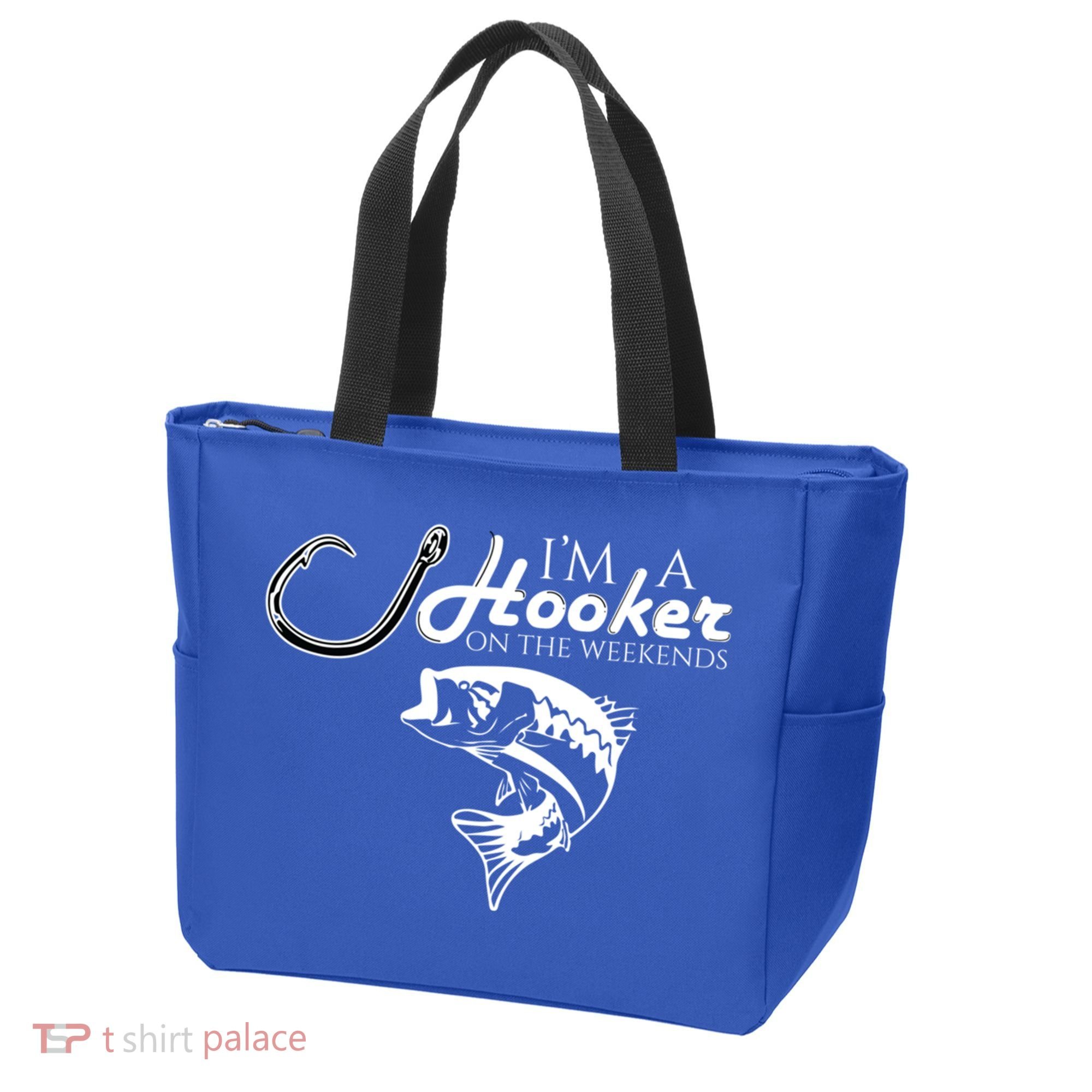 I'm A Hooker On The Weekends Fishing Gift Tote Bag