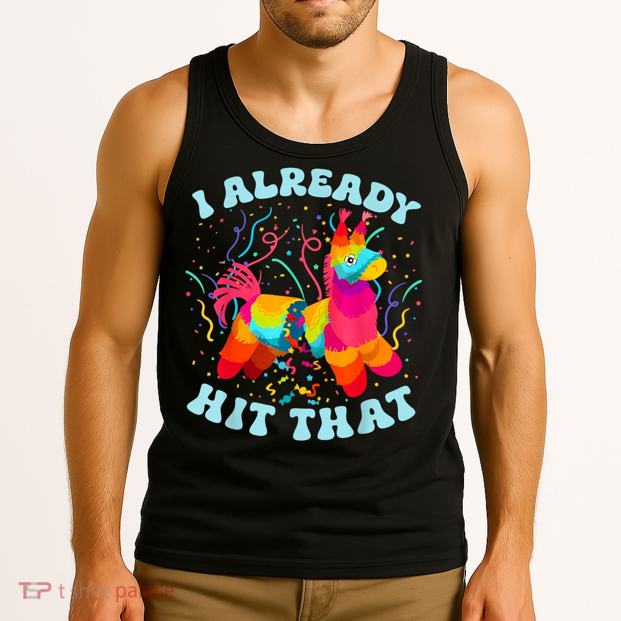 I Already Hit That Pinata Mexico Cinco De Mayo Boy Tank Top