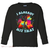 I Already Hit That Pinata Mexico Cinco De Mayo Boy Toddler Long Sleeve Shirt thumb 0