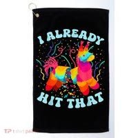 I Already Hit That Pinata Mexico Cinco De Mayo Boy Golf Towel thumb 0