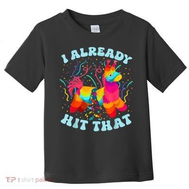 I Already Hit That Pinata Mexico Cinco De Mayo Boy Toddler T-Shirt