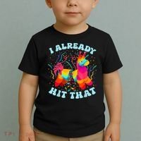 I Already Hit That Pinata Mexico Cinco De Mayo Boy Toddler T-Shirt thumb 2