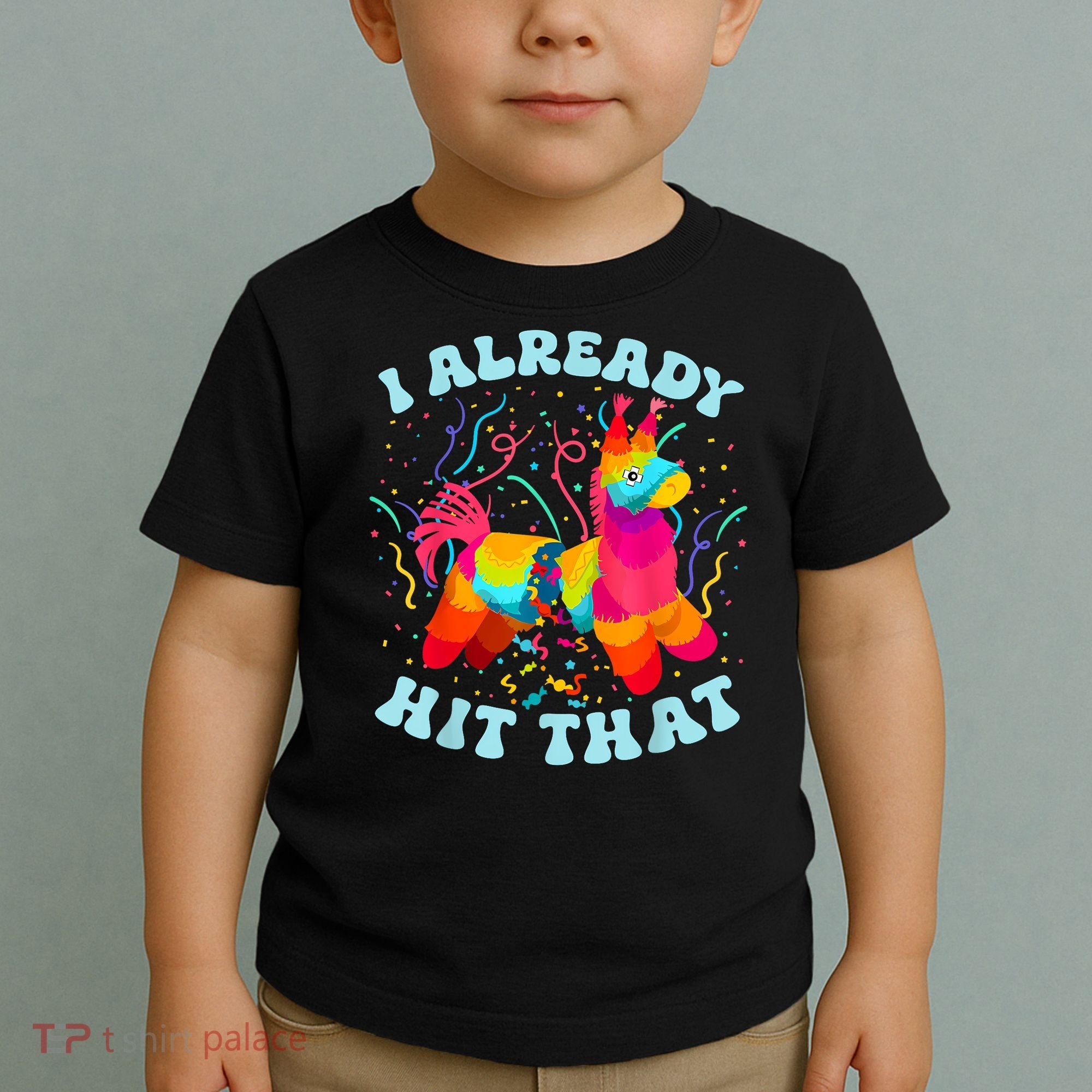 I Already Hit That Pinata Mexico Cinco De Mayo Boy Toddler T-Shirt