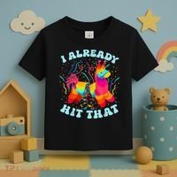 I Already Hit That Pinata Mexico Cinco De Mayo Boy Toddler T-Shirt thumb 3