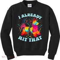 I Already Hit That Pinata Mexico Cinco De Mayo Boy Kids Sweatshirt thumb 0
