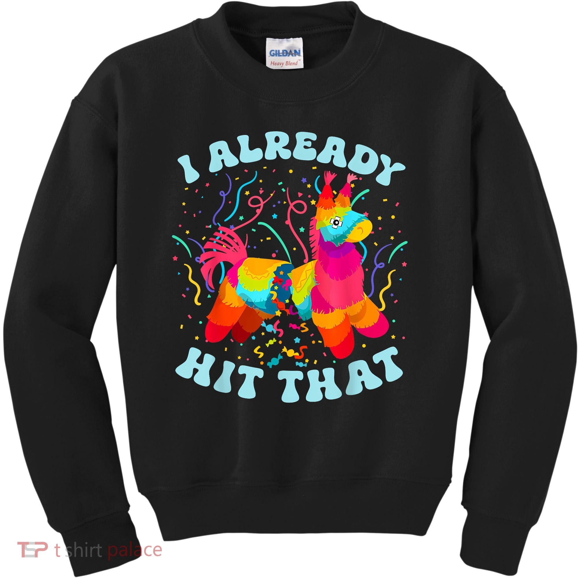 I Already Hit That Pinata Mexico Cinco De Mayo Boy Kids Sweatshirt