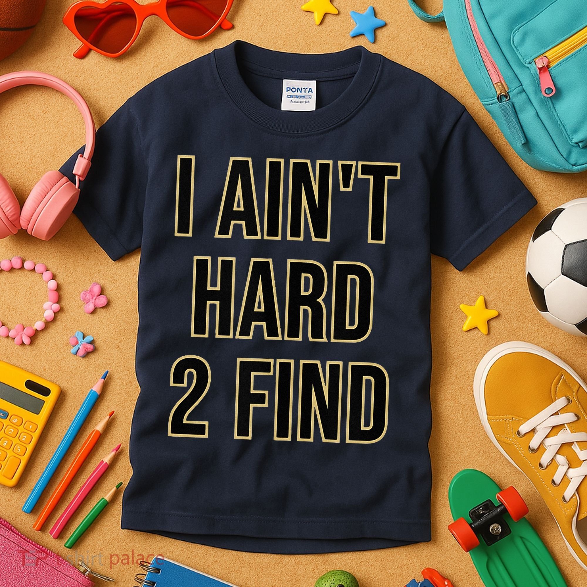 I Aint Hard 2 Find Kids T-Shirt