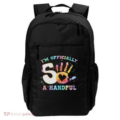 I'm A Handful 5th Birthday Party Funny Five Backpack