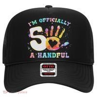 I'm A Handful 5th Birthday Party Funny Five Hat thumb 0