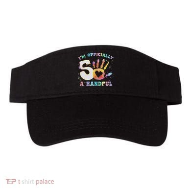 I'm A Handful 5th Birthday Party Funny Five Visor