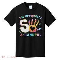 I'm A Handful 5th Birthday Party Funny Five Kids T-Shirt thumb 0