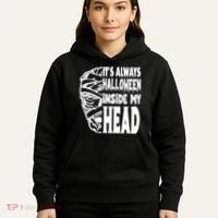 Its Always Halloween Inside My Head Zombie Hoodie thumb 5