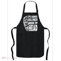 Its Always Halloween Inside My Head Zombie Apron thumb 0