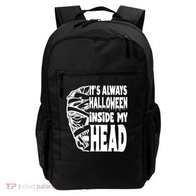 Its Always Halloween Inside My Head Zombie Backpack