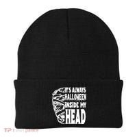 Its Always Halloween Inside My Head Zombie Beanie thumb 0