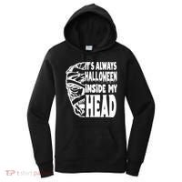 Its Always Halloween Inside My Head Zombie Women's Hoodie thumb 0