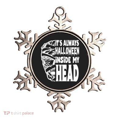 Its Always Halloween Inside My Head Zombie Ornament