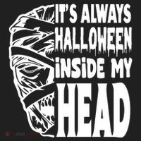 Its Always Halloween Inside My Head Zombie Hat thumb 2
