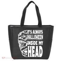 Its Always Halloween Inside My Head Zombie Tote Bag thumb 0