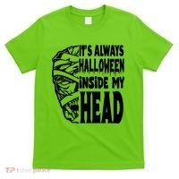 Its Always Halloween Inside My Head Zombie T-Shirt thumb 0