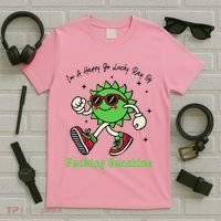 IM A Happy Go Lucky Ray Of Fucking Sunshine With Sunglasses T-Shirt thumb 5