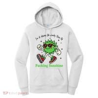 IM A Happy Go Lucky Ray Of Fucking Sunshine With Sunglasses Women's Hoodie thumb 0