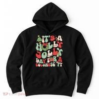 ItS A Holly Xmas Day For A Colonoscopy Christmas Hoodie thumb 0