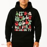ItS A Holly Xmas Day For A Colonoscopy Christmas Hoodie thumb 2