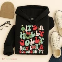 ItS A Holly Xmas Day For A Colonoscopy Christmas Hoodie thumb 4