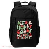 ItS A Holly Xmas Day For A Colonoscopy Christmas Backpack thumb 0