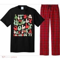 ItS A Holly Xmas Day For A Colonoscopy Christmas Pajama Set thumb 0