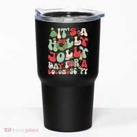 ItS A Holly Xmas Day For A Colonoscopy Christmas Tumbler thumb 0