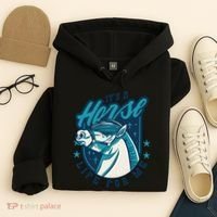 It's A Horse Life For Me Hoodie thumb 4