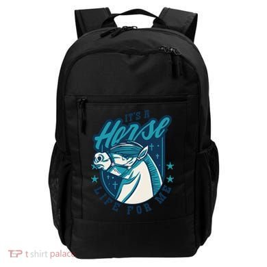 It's A Horse Life For Me Backpack