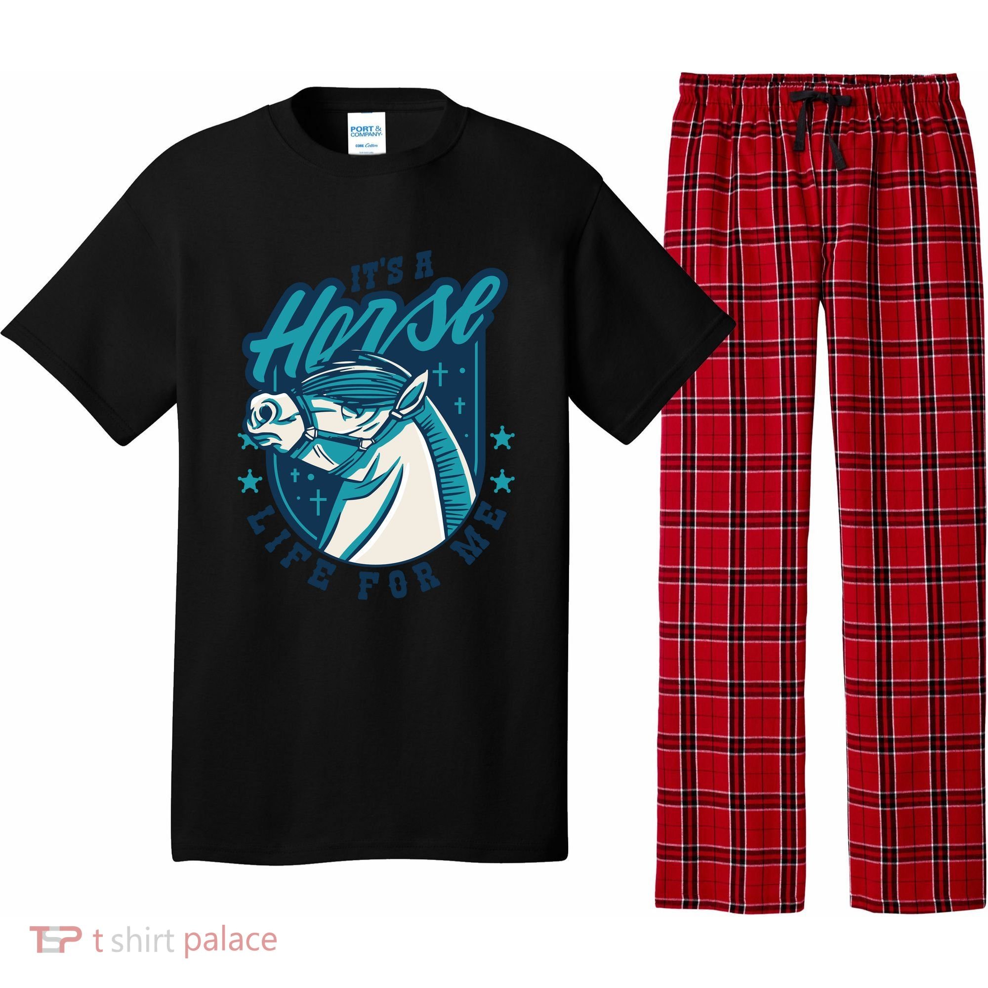 It's A Horse Life For Me Pajama Set