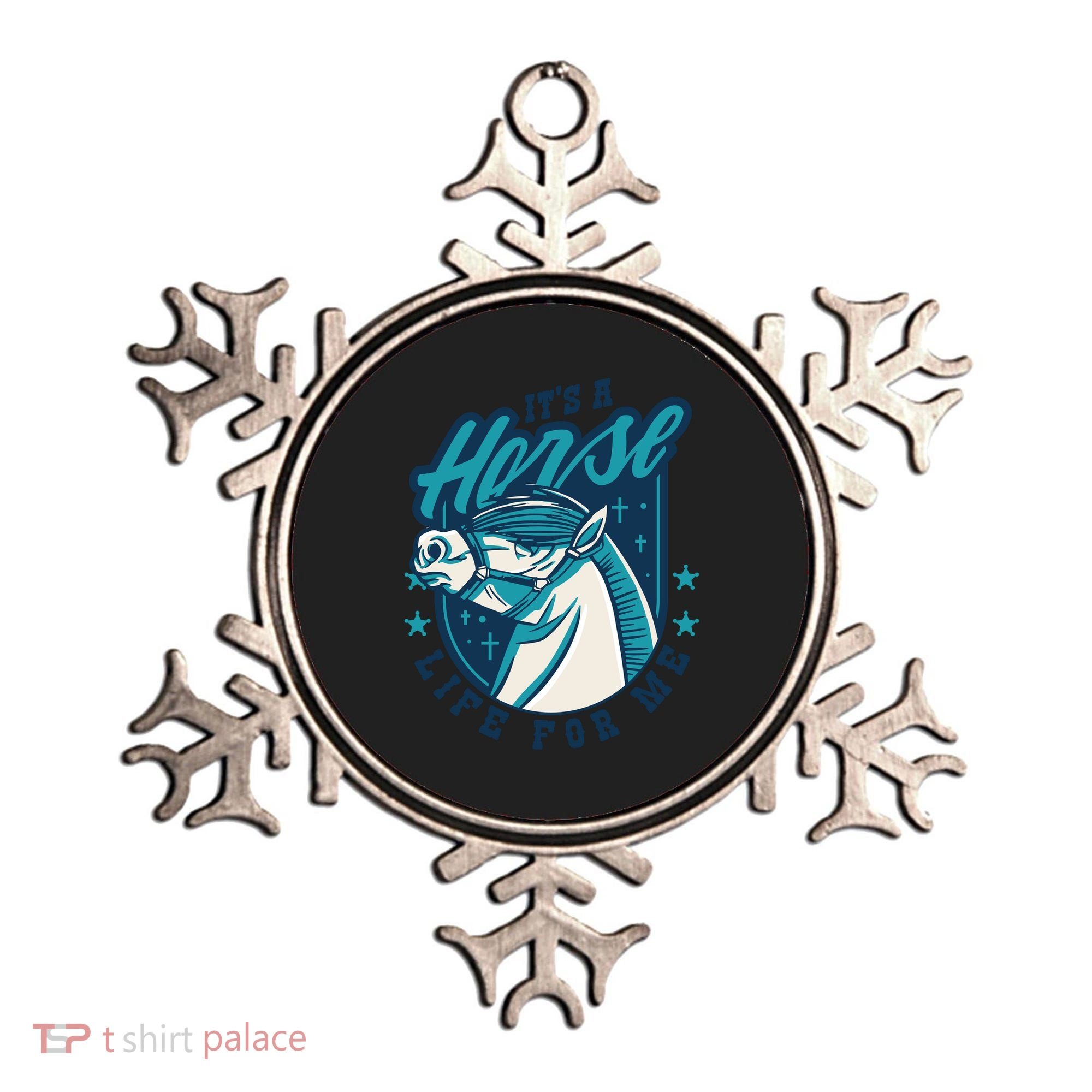 It's A Horse Life For Me Ornament