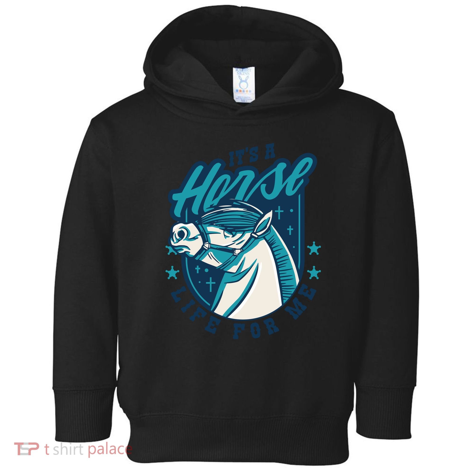 It's A Horse Life For Me Toddler Hoodie