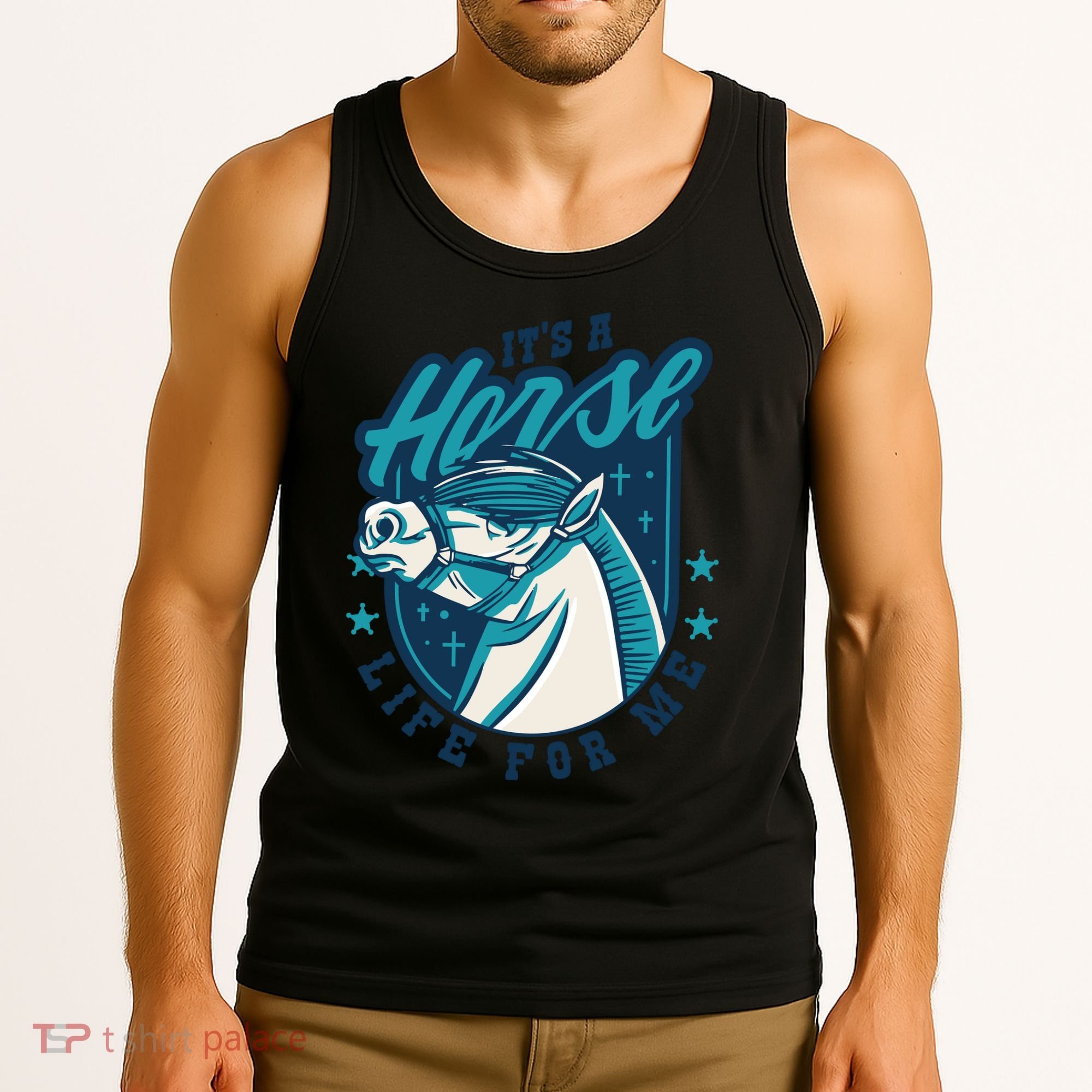 It's A Horse Life For Me Tank Top