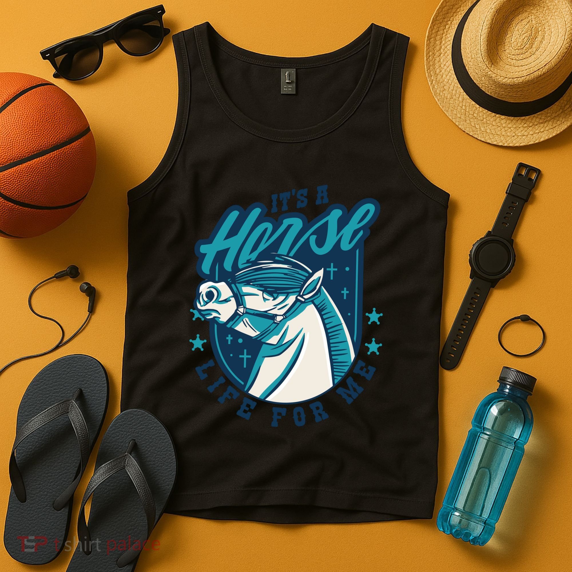It's A Horse Life For Me Tank Top
