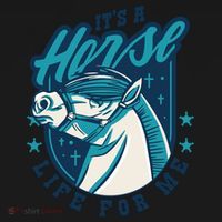 It's A Horse Life For Me Visor thumb 3