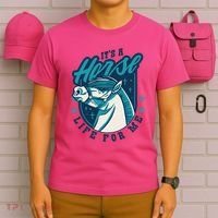 It's A Horse Life For Me T-Shirt thumb 6