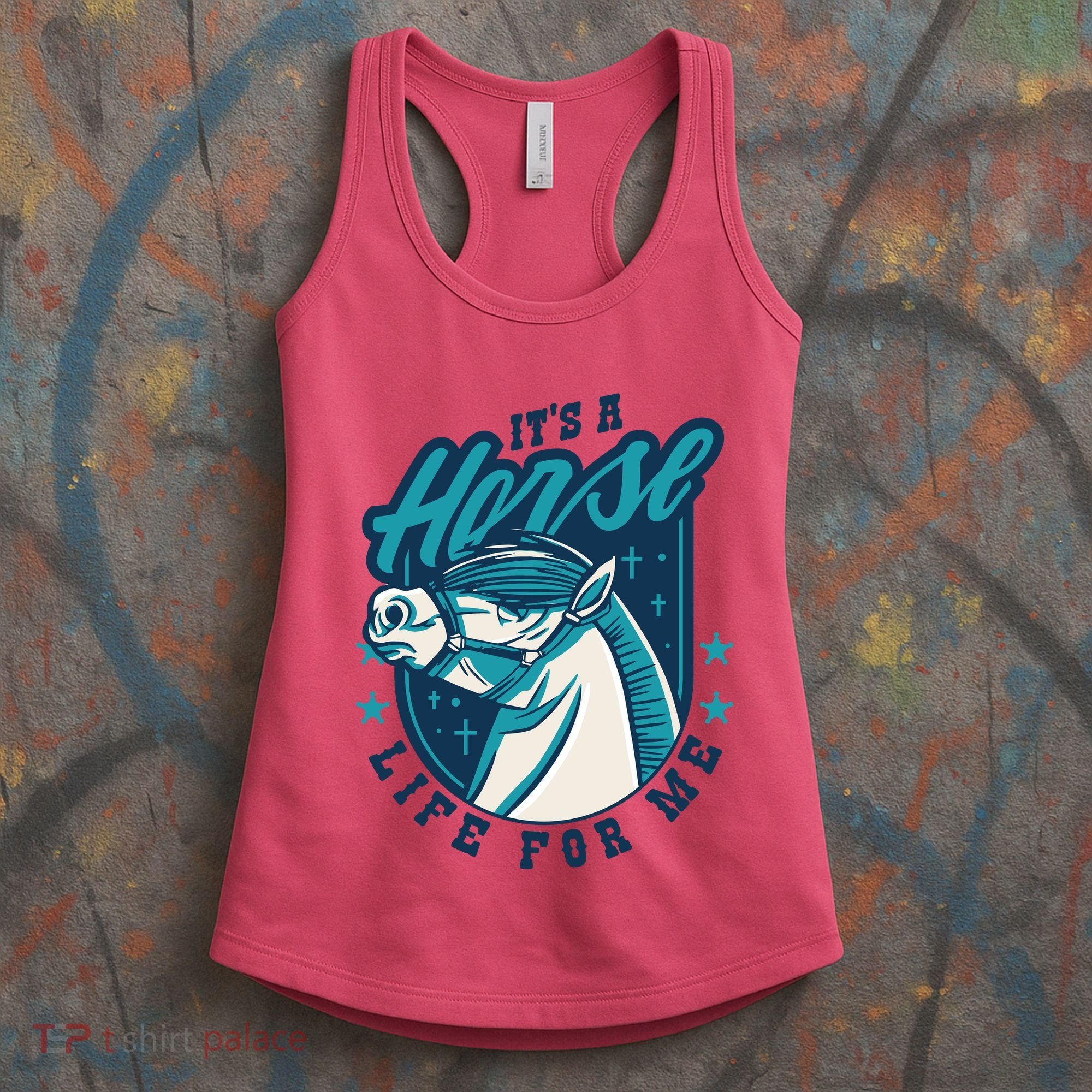 It's A Horse Life For Me Women's Tank Top