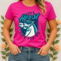 It's A Horse Life For Me Women's T-Shirt thumb 2