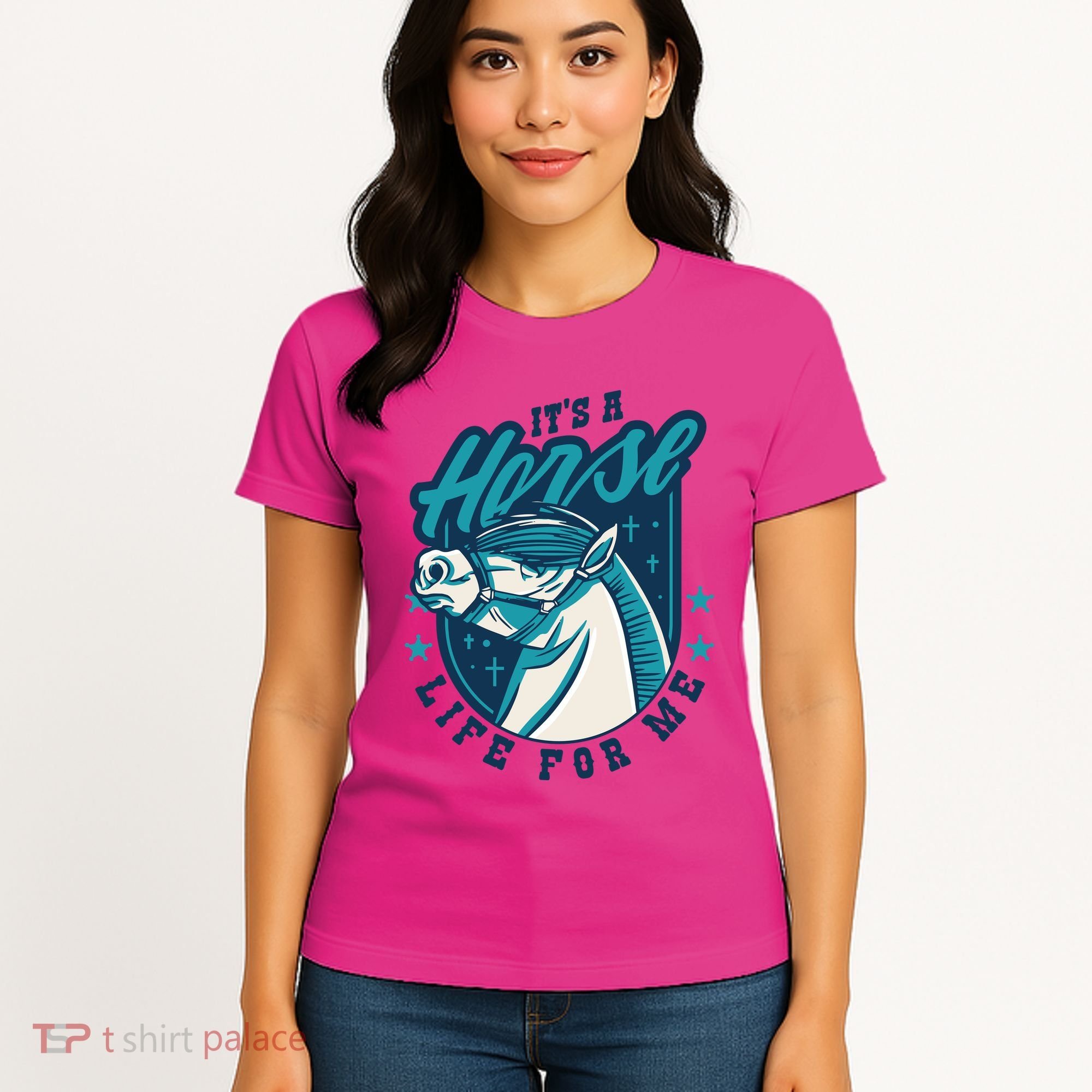It's A Horse Life For Me Women's T-Shirt