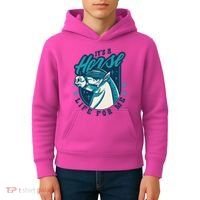 It's A Horse Life For Me Kids Hoodie thumb 4