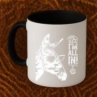 I'm All In Funny Poker Donkey Coffee Mug thumb 2
