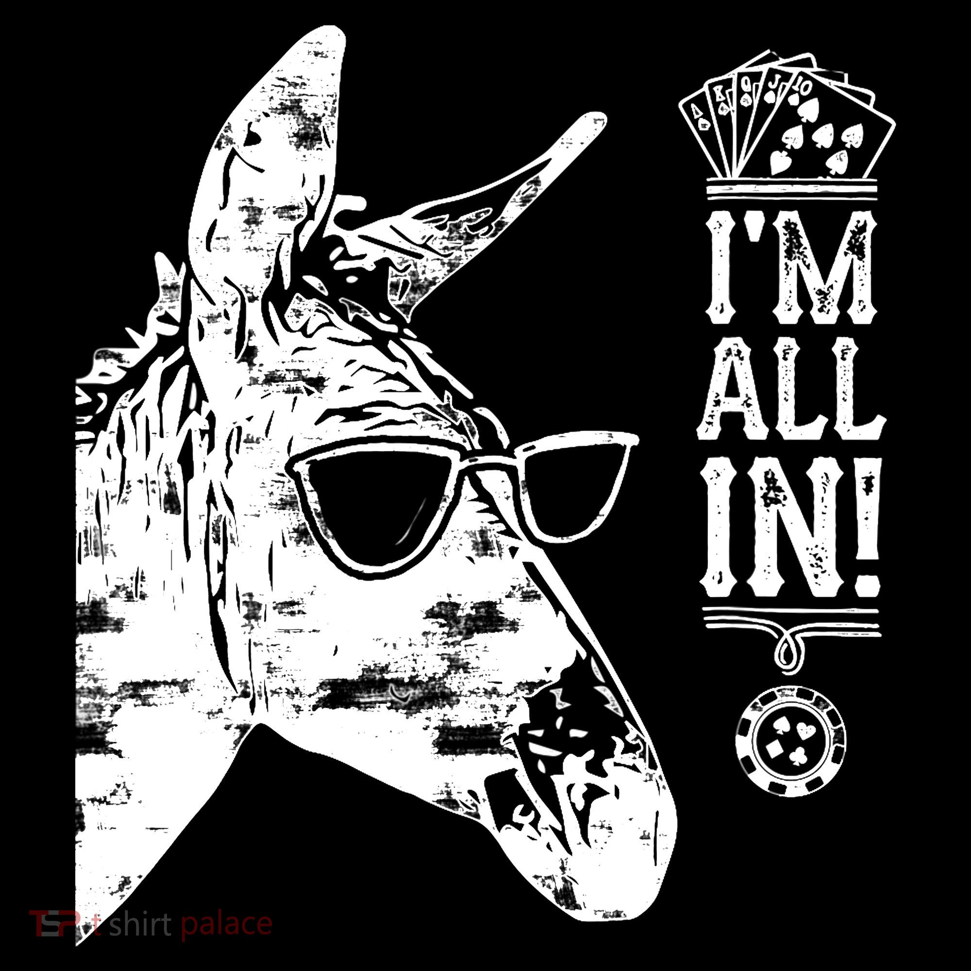 I'm All In Funny Poker Donkey Coffee Mug