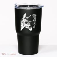 I'm All In Funny Poker Donkey Tumbler thumb 0